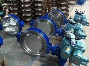 對夾式(shi)電動調節蝶閥(fa)