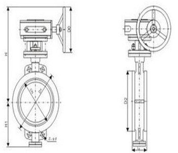 硬密封(feng)蝶閥 硬密(mì)封蝶閥