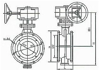 D343H硬密封(feng)蝶閥 D343H硬密封蝶閥(fa)