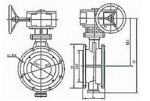 渦輪蝶閥 渦(wō)輪蝶閥
